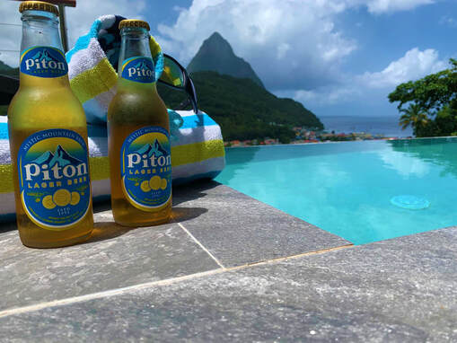 piton beer st lucia